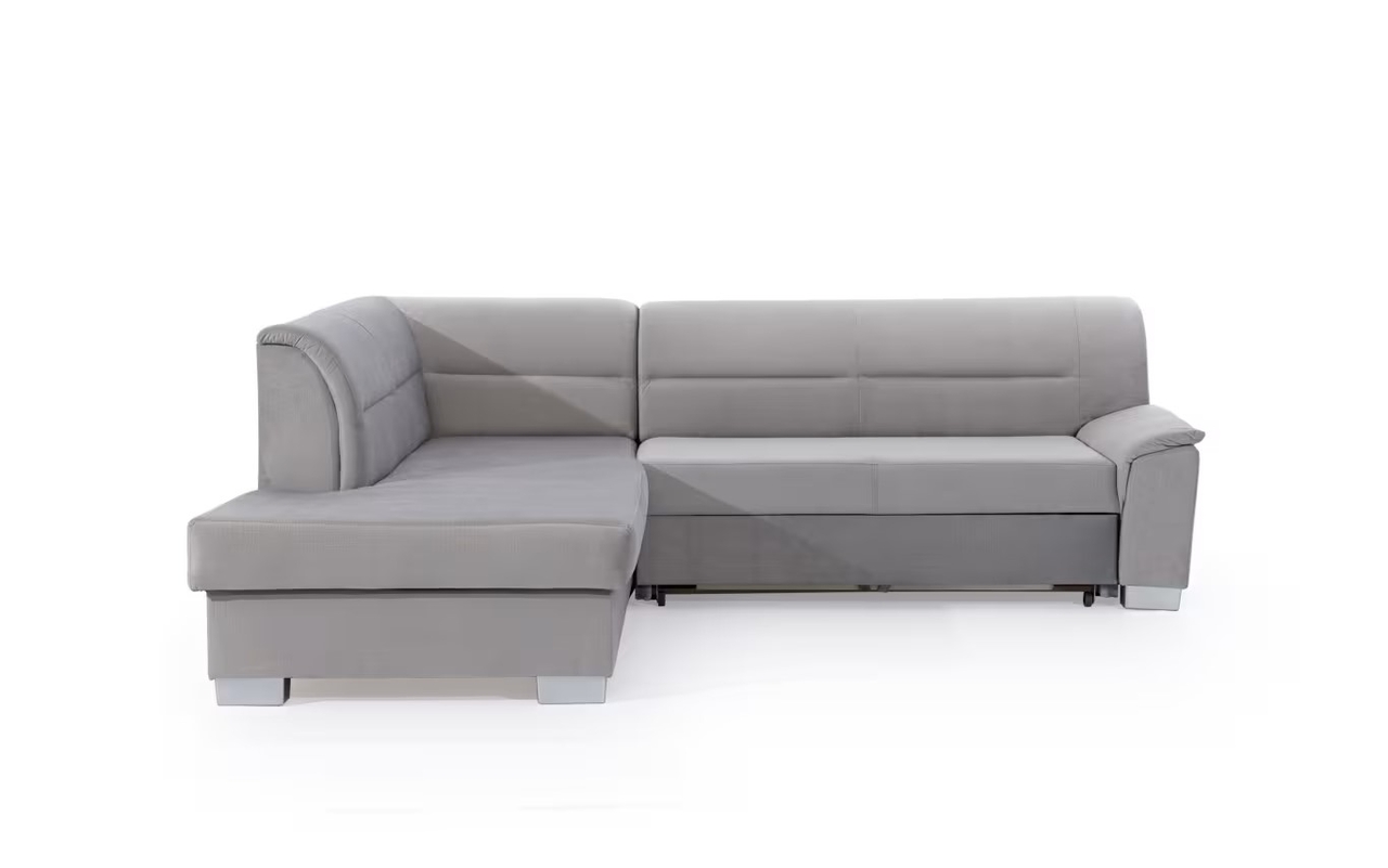 Coltar extensibil stanga 4 locuri ELTAP, BR40, Bergen, 247x214x83 cm, lemn/poliester, verde olive - 4 | YEO