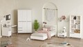 Set dormitor pentru copii, Locelso, ON25-W, Alb