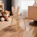 Scaun de masa pentru bebelusi, Rosewood, BLTYZ-AKTV047, 30x57x30 cm, Stejar