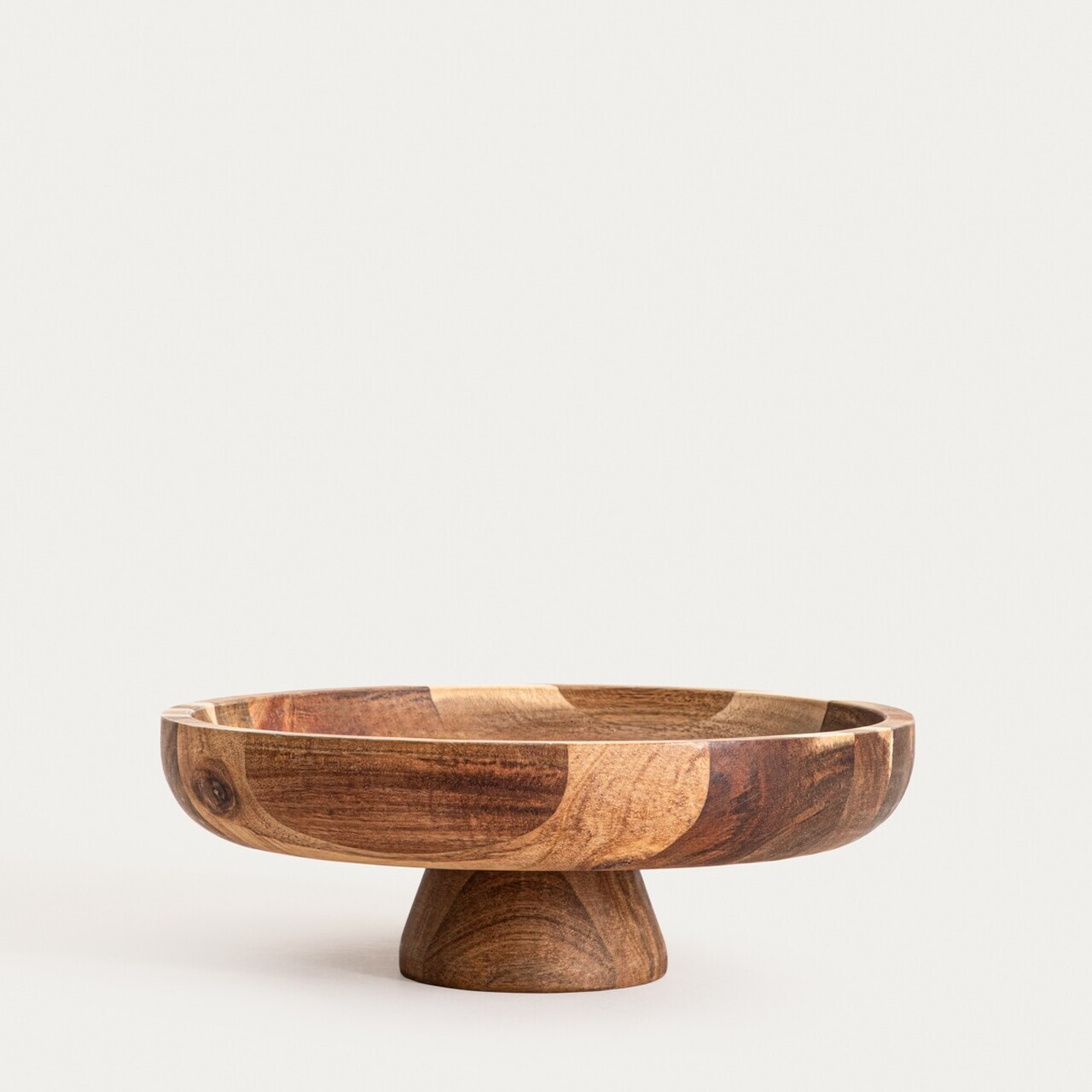 Platou servire Mooka, Homla, 30.5x11 cm, lemn, maro - view 2