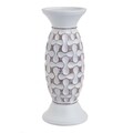 Suport de lumanare InArt, 14x32,5 cm, alb