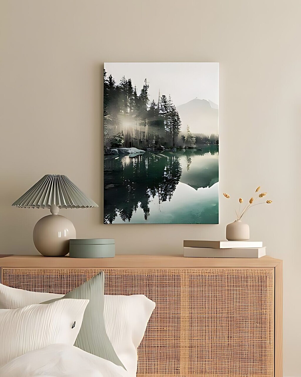 Tablou decorativ, Artcanvas41, Canvas, Dimensiune: 40 x 60 cm, Multicolor