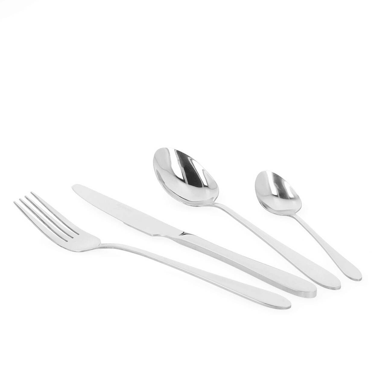 Set tacamuri 16 piese Abele, Homla, inox tip 430, argintiu — imaginea 4