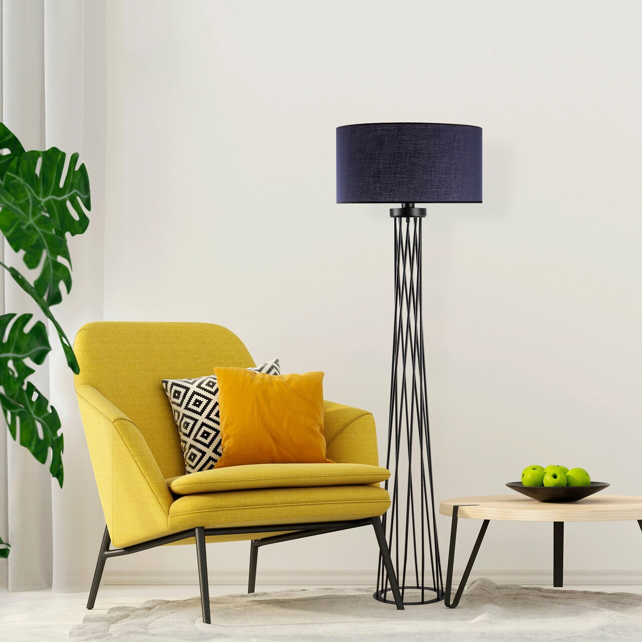Lampadar, Fulgor, 942FLG1547, Metal, Antracit - 2 | YEO