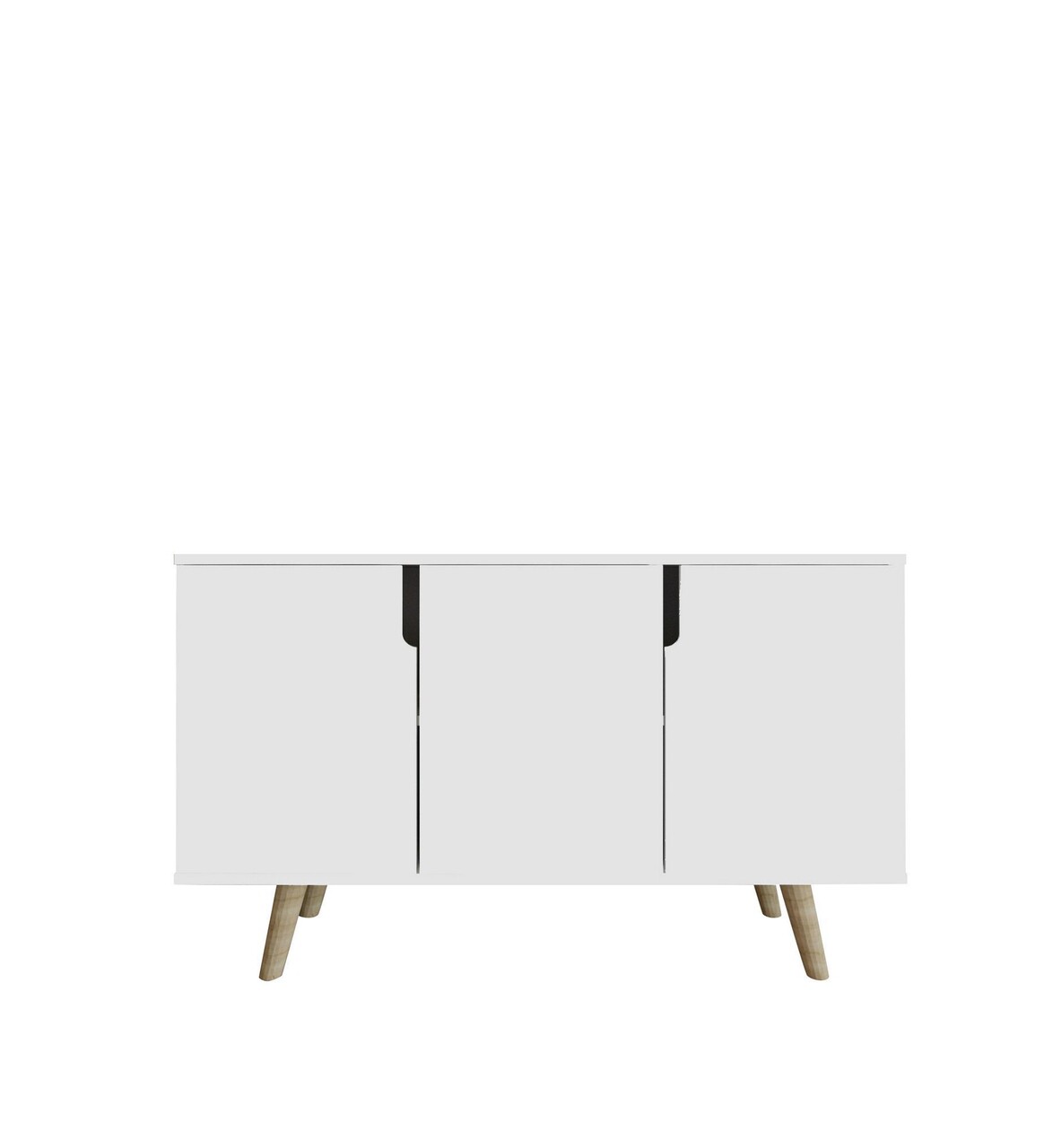 Consola, Hanah Home, Verona 120, 120x80x30 cm, PAL, Alb - imagine 4