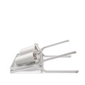 Scurgator de vase cu suport tacamuri, pliabil, Brabantia, SinkSide, 51x42x33 cm, aluminiu, gri deschis
