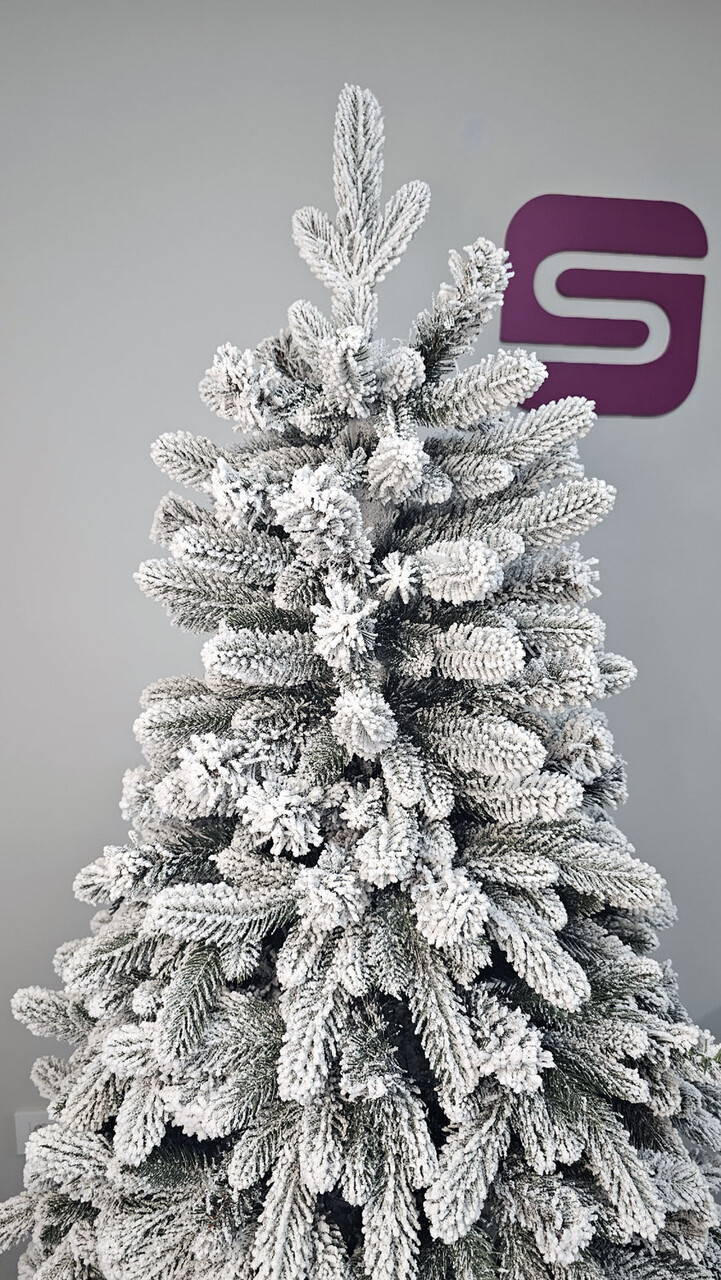Brad artificial Christmas Deluxe by Sersimo, Global nins, mix 2D+3D, 180cm — imaginea 6