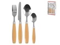 Set tacamuri 24 piese Dinamika, Pengo, inox/plastic, portocaliu