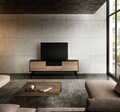 Comoda TV, Adore, Tvr-921-Et-1, Negru / Gri deschis