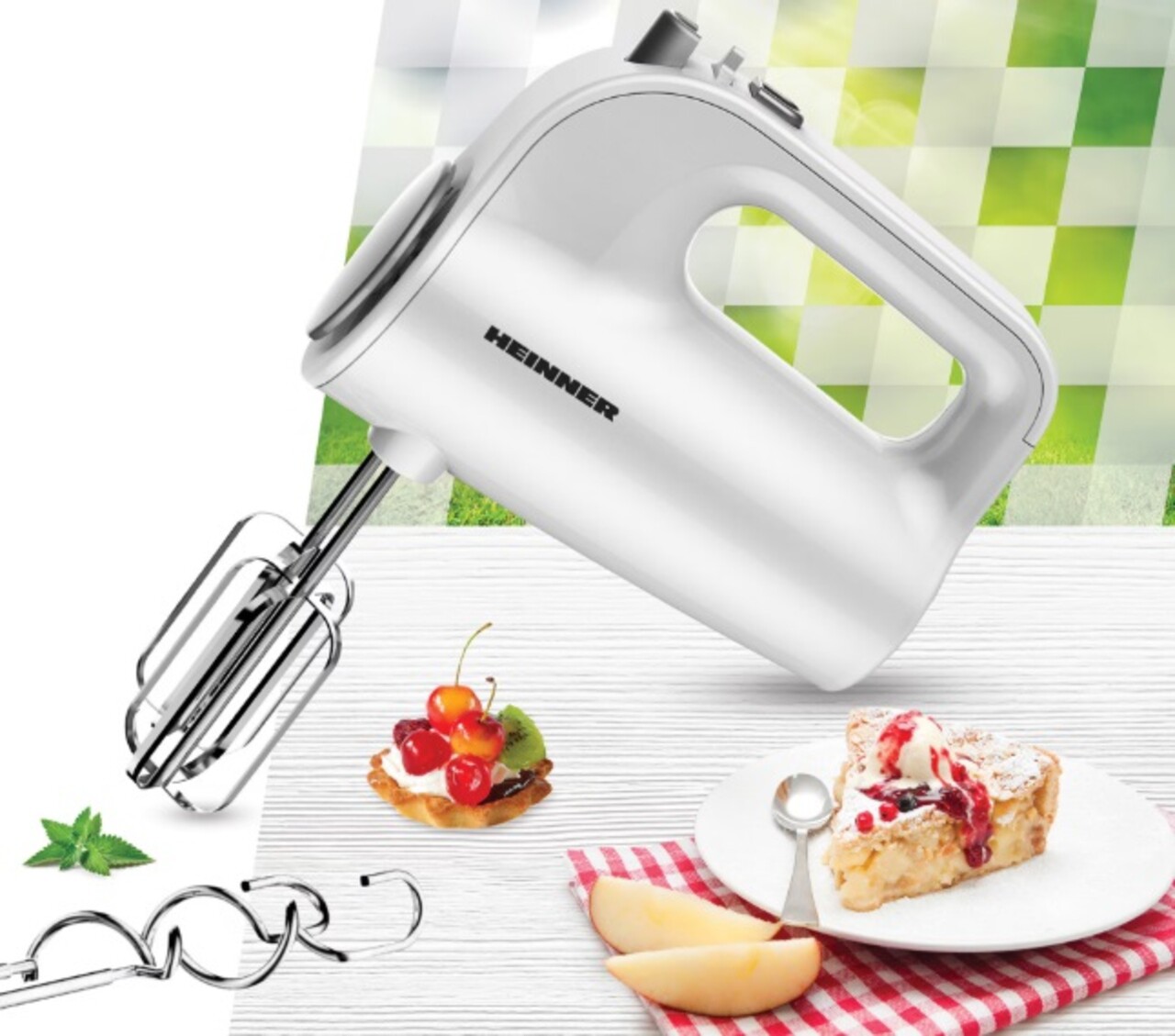 Mixer de mana White Lily Heinner 300W alb