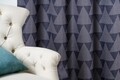 Draperie Mendola Interior, Inca, 130x260 cm, poliester, gri petrol