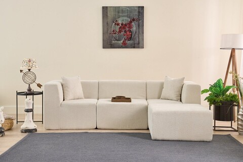 Coltar, Atelier del Sofa, 825BLC5269, Tesatura Chenille, Crem
