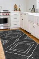 Covor, DC-7277-YOLLUK-373, 80x200 cm, Poliester, Antracit