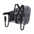Scaun pentru bebelusi atasabil la masa, U-Grow, 39.5x38x31.5 cm, poliester/metal, gri