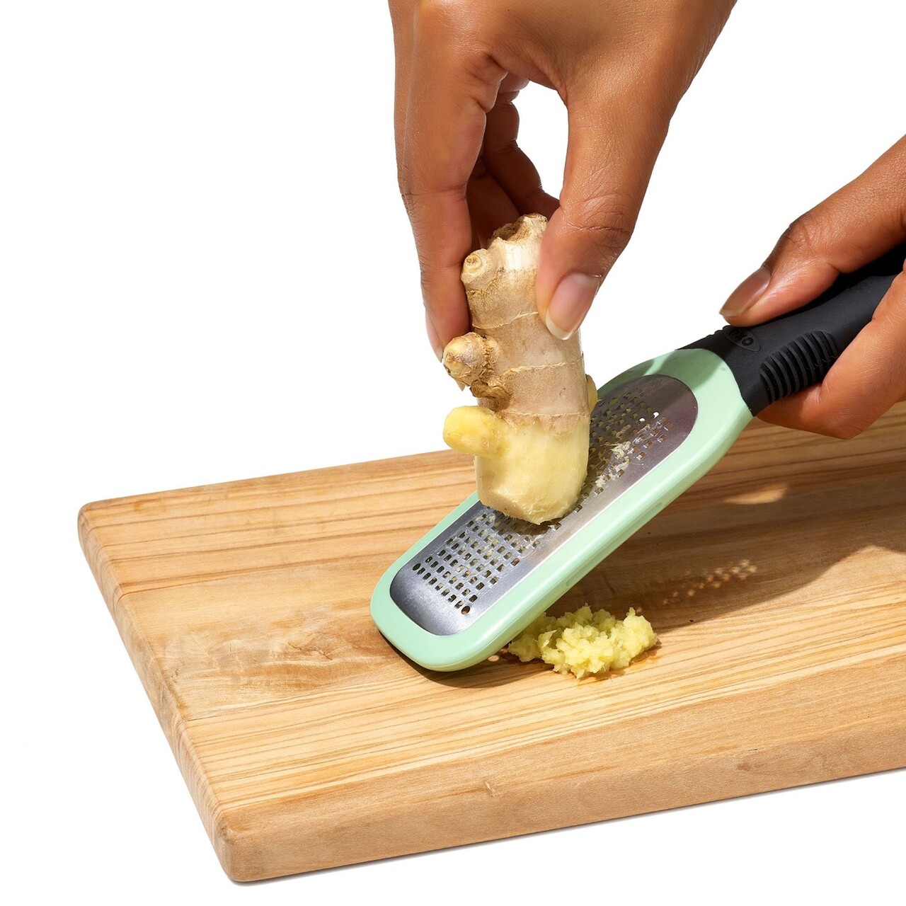Razatoare pentru ghimbir/usturoi, inox, 18 cm, "Good Grips" - OXO - imagine 2