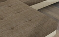 Coltar extensibil stanga 4 locuri ELTAP, Armd-16, Armando, 289x203x85 cm, lemn/poliester, bej/bej deschis