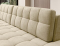 Coltar extensibil stanga 3 locuri ELTAP, LT-04MO, Blezalt, 240x150x82 cm, lemn/poliester, bej