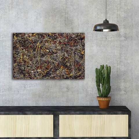 Tablou decorativ, famousart-044, canvas, dimensiune: 45 x 70 cm, multicolor