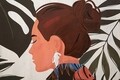 Tablou, Mauro Ferretti, Lady Jungle - B, 80 x 2.8 x 120 cm, lemn de pin/panza, multicolor