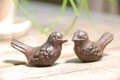 Set 2 decoratiuni pentru gradina, Esschert, Thank You, 2.4 x 5.6 x 3 cm, fier forjat/metal