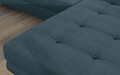 Coltar extensibil dreapta 4 locuri ELTAP, Armd-46, Armando, 289x203x85 cm, lemn/poliester, albastru