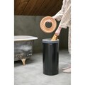 Cos de rufe, Brabantia, Black Cork, 35 L, 30x30x63.5 cm, otel/pluta, negru