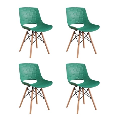 Set 4 scaune fizzy, heinner, verde