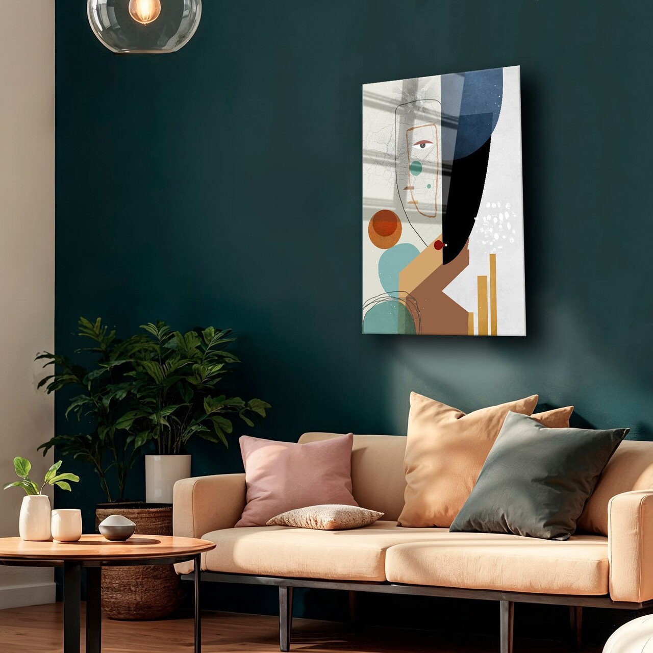 Tablou decorativ, Camtbl-082, 70 x 100 cm, Multicolor - view 3