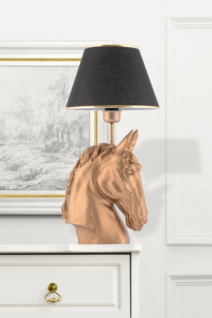 Lampa de masa, Opviq, 390FLH2240, Negru