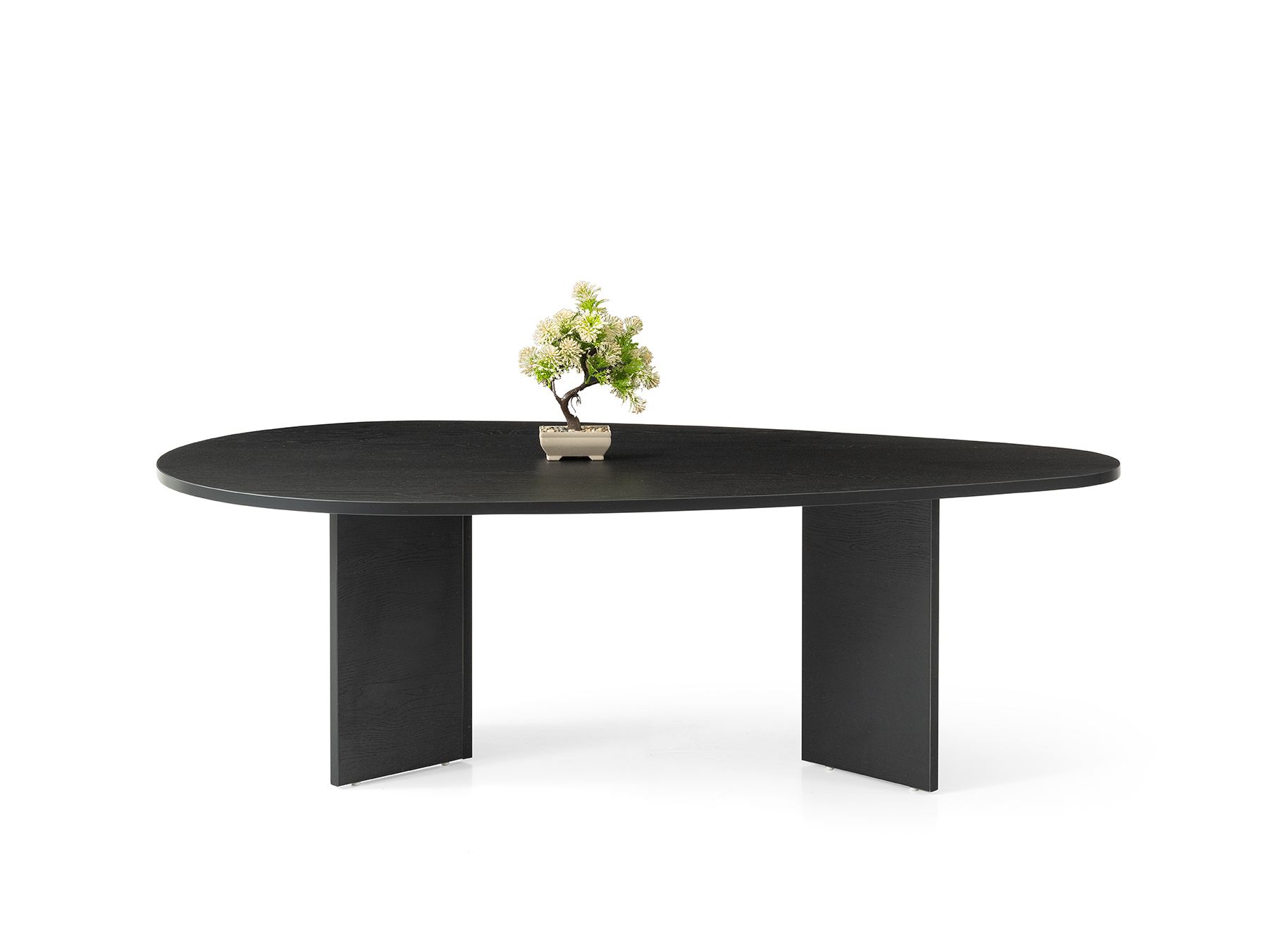 Masuta de cafea, Hanah Home, Flap, 139.5x42x79.5 cm, PAL, Negru
