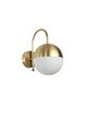 Aplica de perete, Opviq, 846STL4120, Alb/Auriu