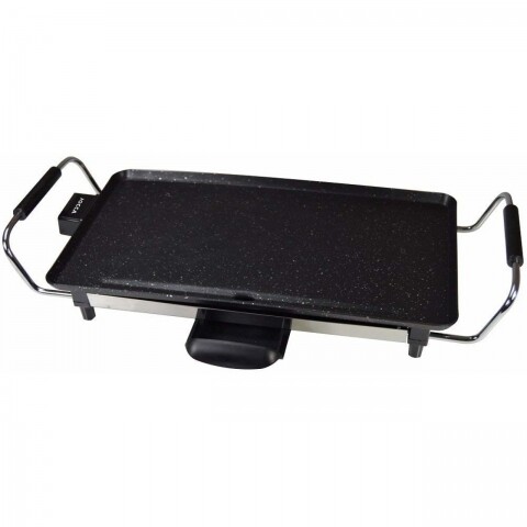 Gratar electric Jocca, 2000W, 43 x 23 cm, negru
