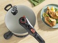Oala sub presiune, Tefal, Secure Chrono P2594401, 8 L, 2 programe de gatire, aluminiu, argintiu