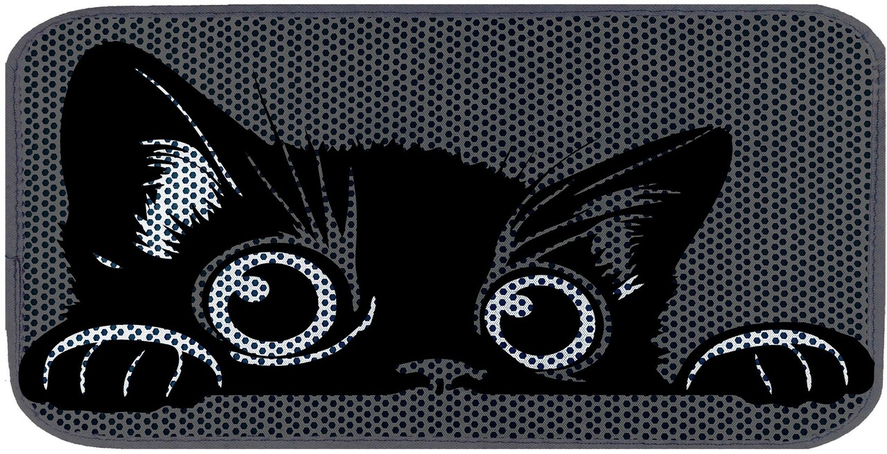 Covoras litiera pentru colectarea granulelor de nisip, Paws &amp; Whiskers, Cat Lıtter Mat 40, Multicolor - view 2