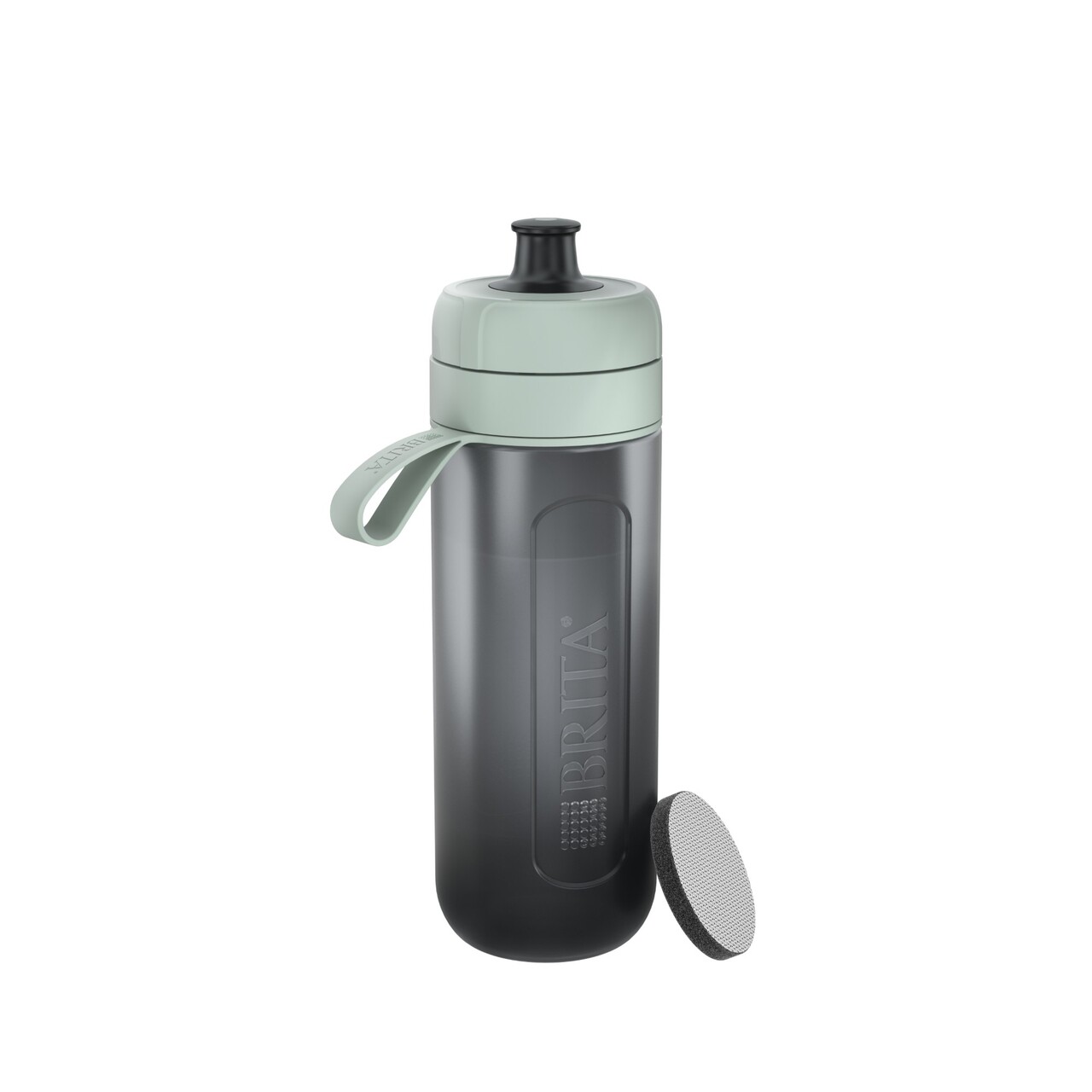 Sticla filtranta BRITA Active 600 ml (Darkgreen) + 2 filtre MicroDisc - imagine 3