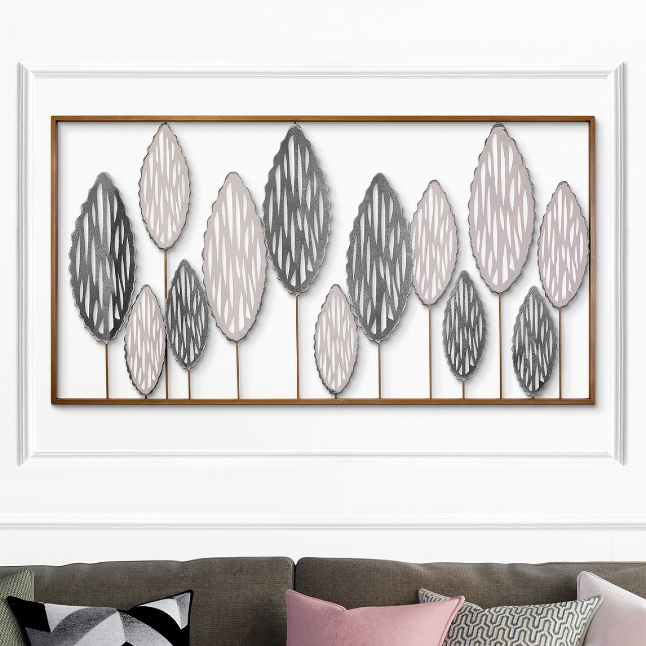 Decoratiune de perete, Maravilloso, Metal, Grosime: 0,6 mm, Multicolor — imaginea 2