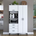 Dulap multifunctional, Rani, JE142, Alb