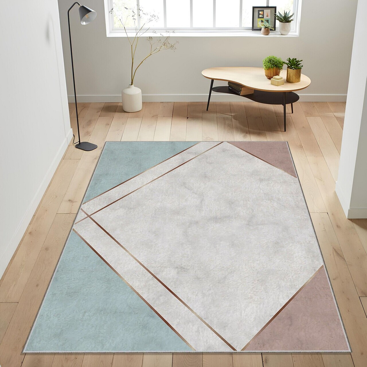 Covor, HM-CRP25-52, 100x180 cm, Poliester, Multicolor — imaginea 3