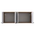 Dulap multifunctional, Rani, BA120, 120x46.8x42.5 cm, PAL, Nuc/Alb