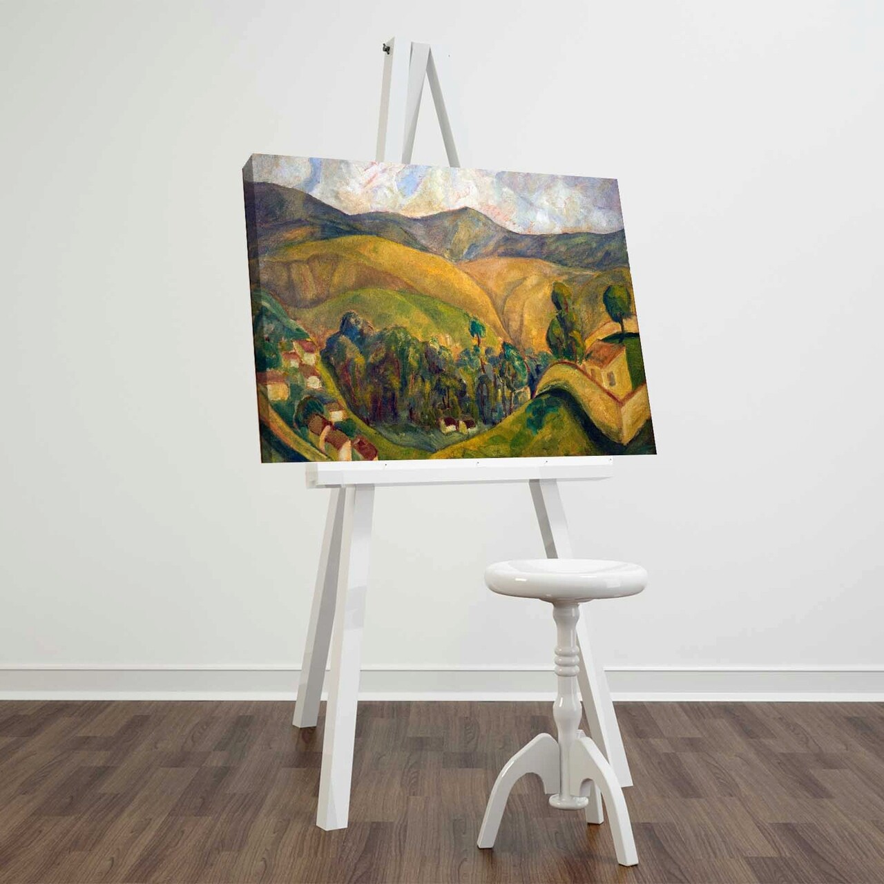 Tablou decorativ, FAMOUSART-057, Canvas, Dimensiune: 45 x 70 cm, Multicolor - 1 | YEO