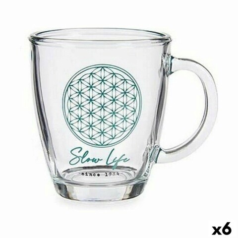 Set 6 cani Slow Life, Vivalto, 320 ml, sticla