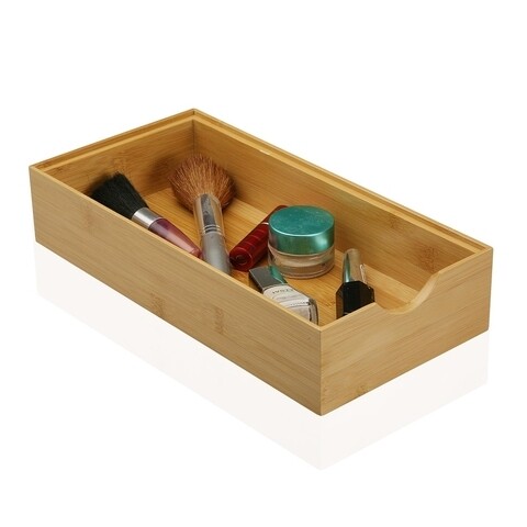Cutie multifunctionala din bambus, versa, 30.5x15.2x6.4 cm