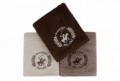 Set 3 prosoape de maini Beverly Hills Polo Club, 50x90 cm, 100% bumbac, Cream/Light Brown/Dark Brown