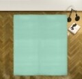 Cearceaf de pat cu elastic Turquoise Heinner, 160x200 cm, 100% bumbac, turcoaz