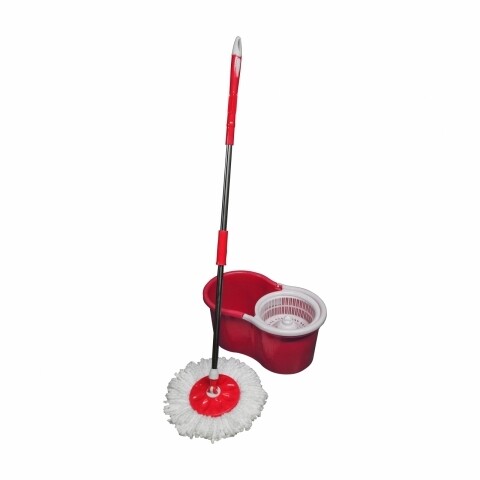 Galeata cu mop rotativ Primo Red, Vanora, 12 L, alb/rosu mezoni.ro