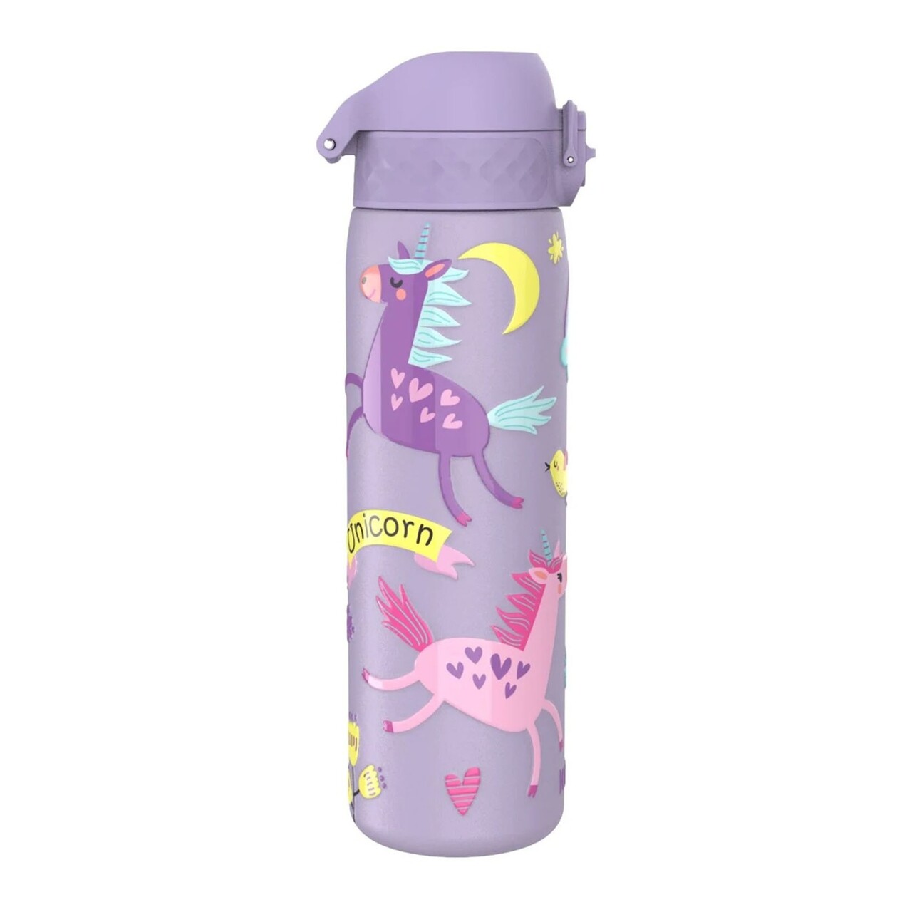 Sticla apa pentru copii Slim, inox, 600ml, Periwinkle, Unicorns - Ion8 - view 4