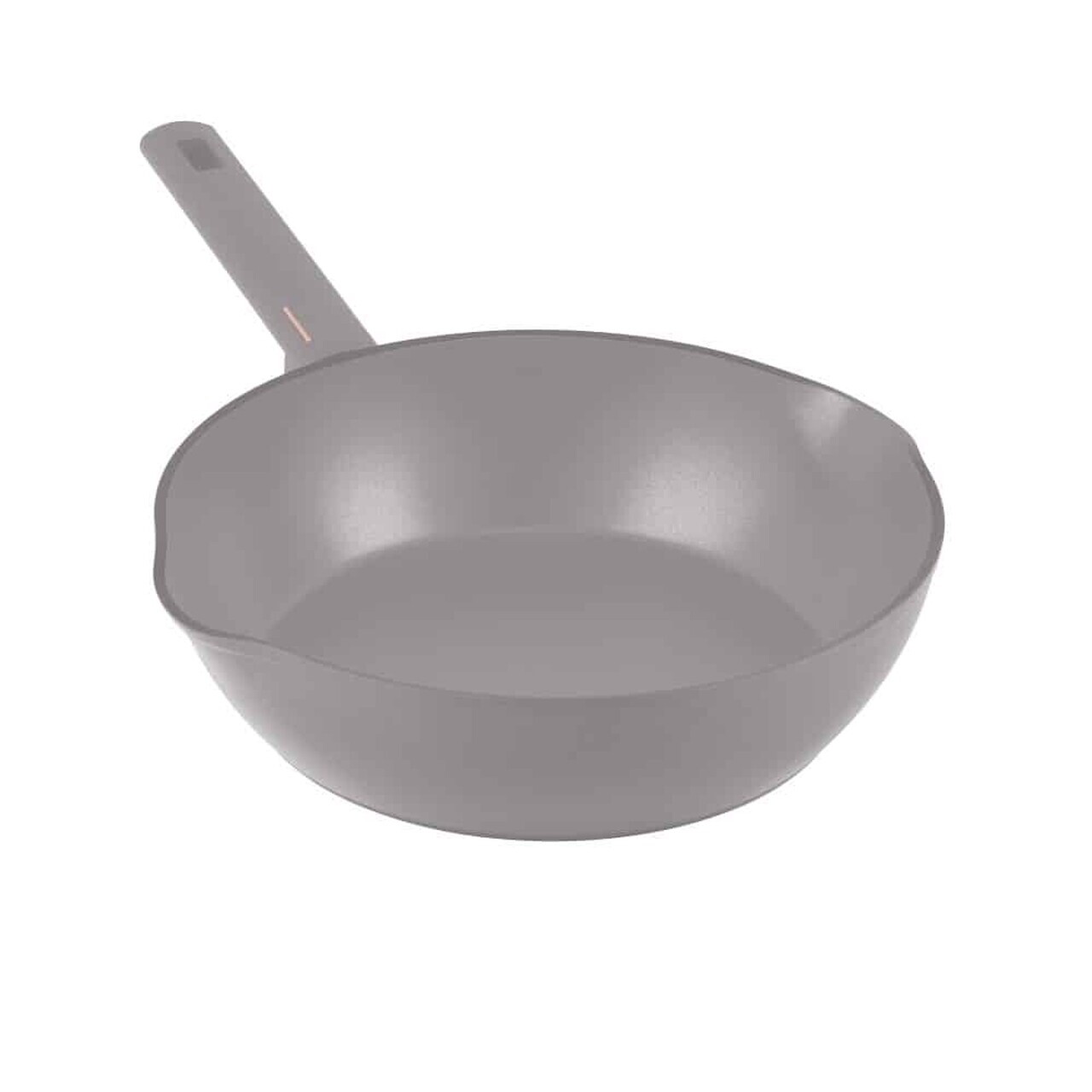 Tigaie adanca Berlinger Haus, Taupe, 28 cm, 3.8 L, aluminiu forjat, taupe mat - imagine 3