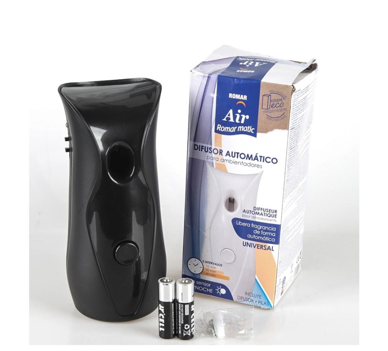 Difuzor automat pentru rezerve odorizante, Black, Air Romar