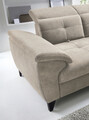Coltar extensibil dreapta 5 locuri ELTAP, RT-20REL, Inferne, 297x210x107 cm, lemn/poliester, bej