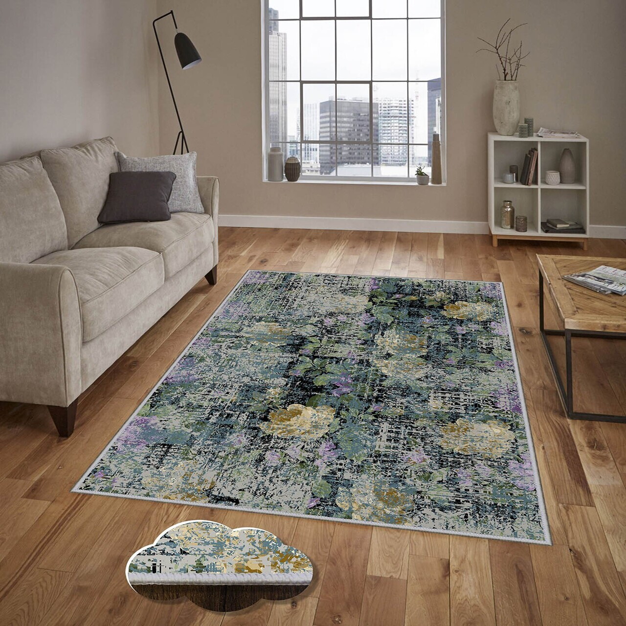 Covor Exfab290 120x180 cm Poliester Multicolor